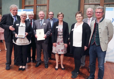 Im Rahmen eines Festaktes im historischen Rathausprunksaal erhielt der Gesangverein Liederhort Obernsees die Auszeichnung der Zelterplakette des Bundespräsidenten.
